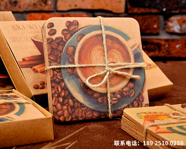 方形软木杯垫定制