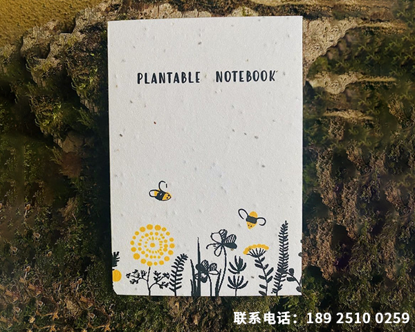 定制笔记本可发芽纸