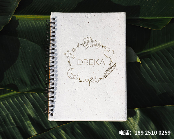 定做种子纸笔记本
