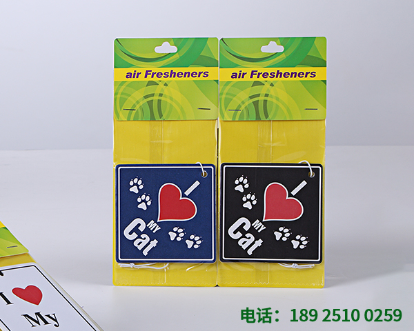 批量定制促销礼品香纸片