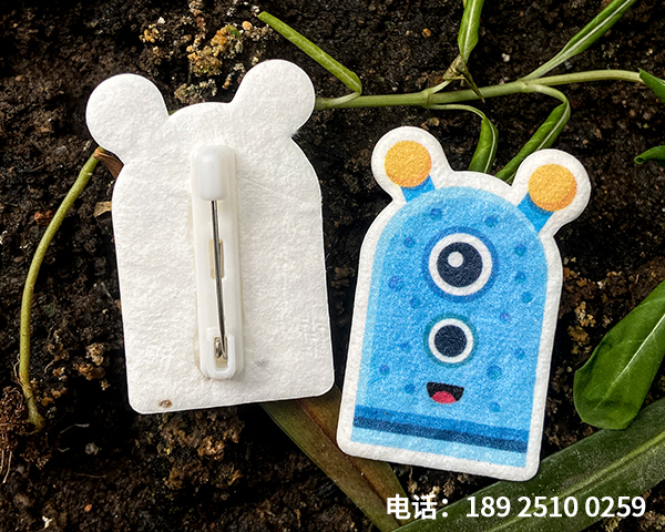 创意可种植纸胸针 | 低碳环保纸徽章
