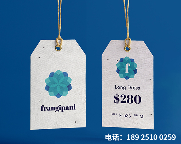 来图定制企业LOGO可种植种子纸吊牌