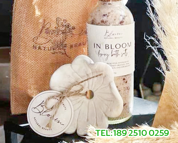 浴盐种子纸封条标签吊牌