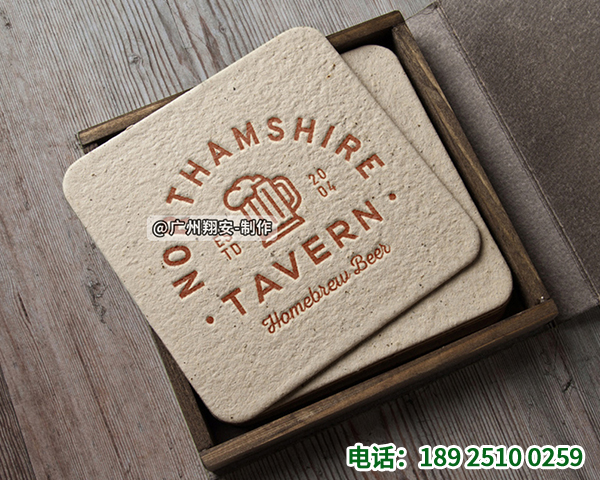 咖啡纸杯垫可降解环保隔热杯垫